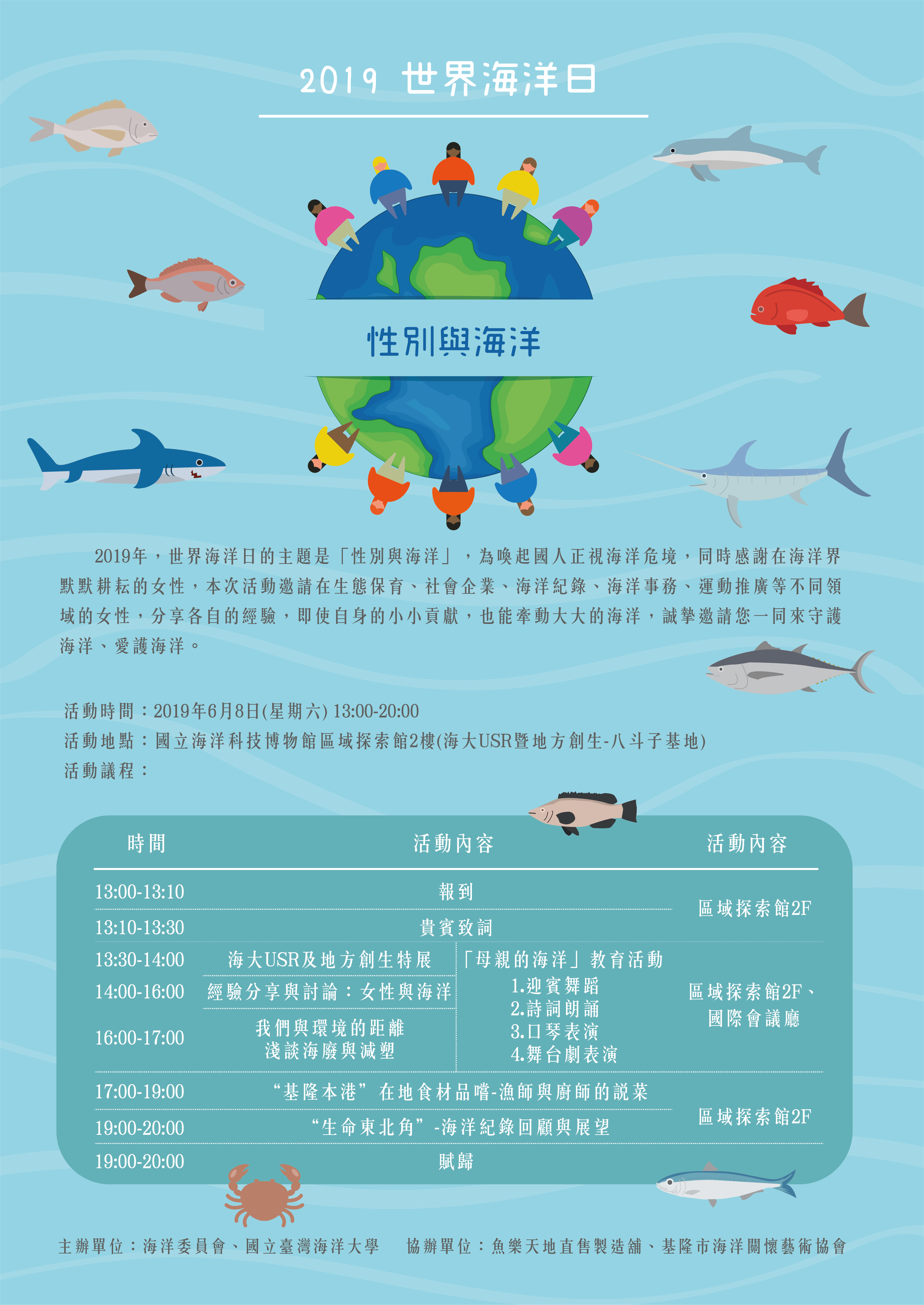 世界海洋日USR活動