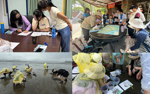 2025 Green and Introductory-Level Marine Educator Training Program — Ecological Exploration at the Wazihwei Nature Reserve, Including Hands-on Clam Sorting and Digging Activities