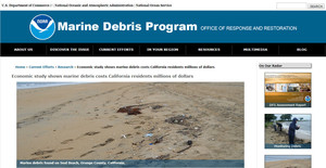 Economic study shows marine debris costs California residents millions of dollars