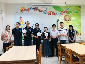 July 17: Provision of consultation services at the Resource Center of Marine Education, Kinmen County(Open new window/jpg file)