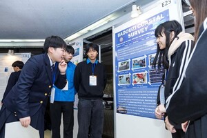 基隆高中學生分享八斗子海域調查研究