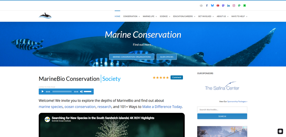 MarineBio Conservation Society