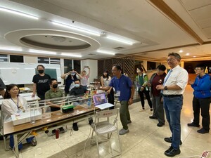 透過實驗模擬認識颱風暴潮等海象變化