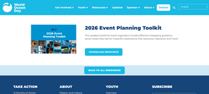 World Ocean Day 2026 Event Planning Toolkit