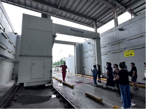 In-Person Course – Visiting the Inspection Station of the Fourth Container Terminal to View the Rail-Type X-Ray Container Inspection System