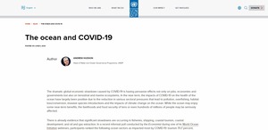 The ocean and COVID-19